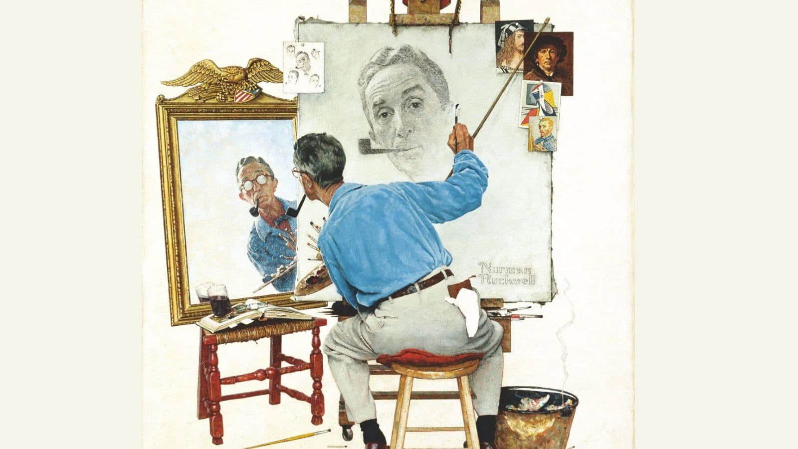 Founders: each one's painting their own painting